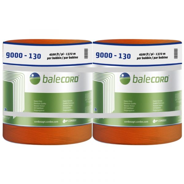 Cordex Balecord 170lb Knot Strength Orange Baler Twine