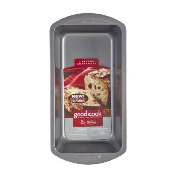 GoodCook Non Stick Steel Loaf Pan, 8x4 in.