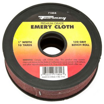 Emery Cloth Bench Roll, 120 Grit