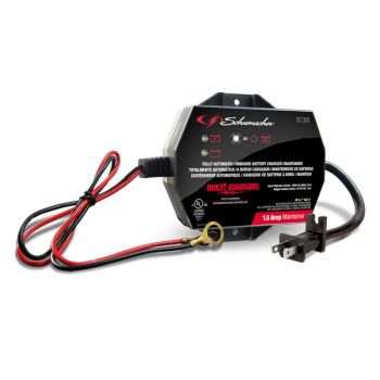 Schumacher Fully Automatic On-Board Battery Maintainer, 6/12V, 1.5A