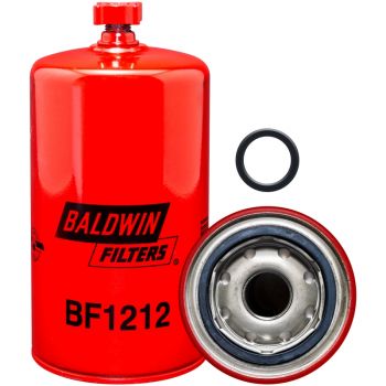 Baldwin BF1212 Fuel/Water Separator Spin-on with Drain