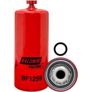 Baldwin BF1259 Fuel/Water Separator Spin-on with Drain