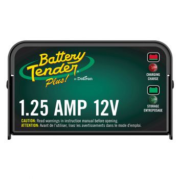 Battery Tender Plus 12V, 1.25 AMP Battery Charger
