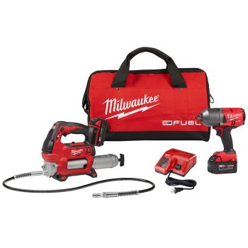 M18™ FUEL™ High Torque Impact Wrench and Grease Gun Kit