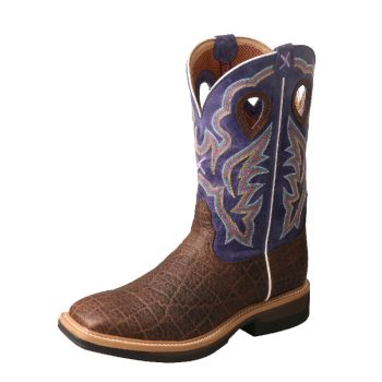 Twisted X Men's 12" Alloy Toe Lite Western Work Boot, 13D