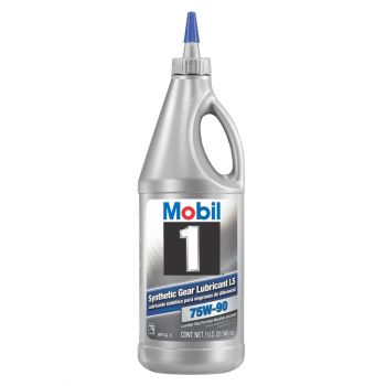Mobil 1 Synthetic Gear Lubricant LS 75W-90, 1 Qt.