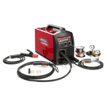 Lincoln Electric LE31MP MIG Welder with Multi Processes — Transformer, MIG, Flux-Cored, Arc and TIG, 120V, 80–140 Amp Output