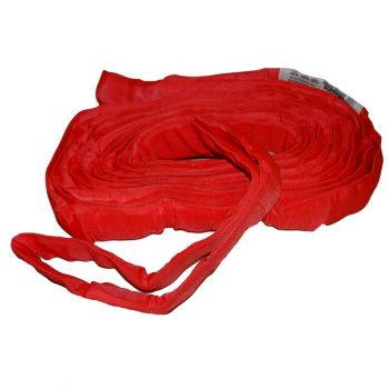 Red Endless Round Lifting Sling 5” x 12′
