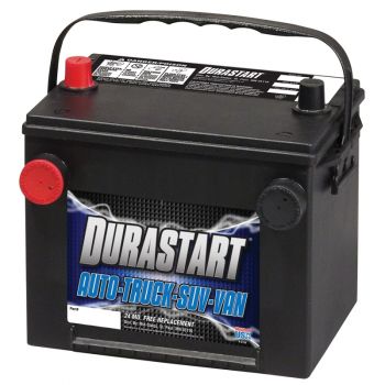 Durastart 12-volt Dual Terminal Automotive Battery - 75/86-2 - 650 CCA (Trade-In Required)