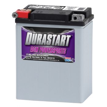 Durastart ETX Power Sport Battery - ETX15 - 220 CCA (Trade-In Required)