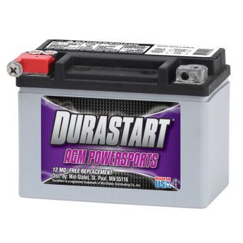 Durastart ETX Power Sport Battery - ETX9 - 120 CCA (Trade-In Required)