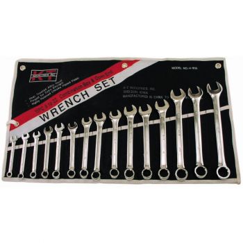15 PC. Metric Combination Wrench Set