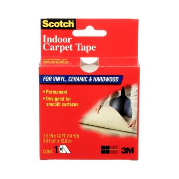 3M™ CT2010 Double Sided Heavy-Duty Indoor Carpet Tape, 1.5