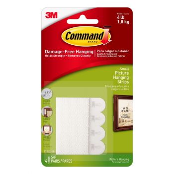 Command™ Small Picture Hanging Strips