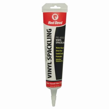 Pre-Mixed Vinyl Spackling Squeeze Tube, 5.5 OZ.