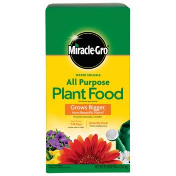 Miracle-Gro® Water Soluble All Purpose Plant Food, 4 Lbs