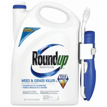 Roundup® Ready-To-Use Weed & Grass Killer III with Comfort Wand®, 1.1 Gal