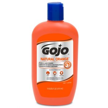 GOJO Natural Orange Pumice Hand Cleaner, 14 Oz.