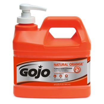 GOJO Natural Orange Pumice Hand Cleaner, 1/2 Gal.