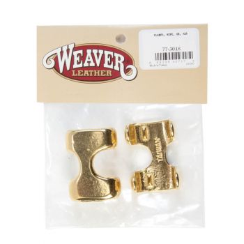 Bagged 26 Rope Clamps, Solid Brass