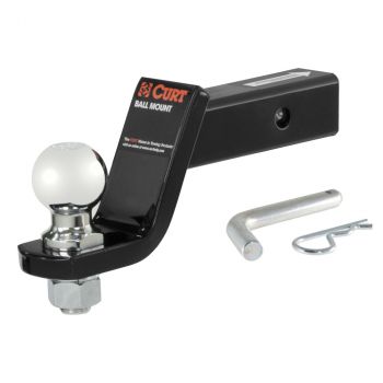 Loaded Ball Mount with 2-5/16" Ball (2" Shank, 7,500 lbs., 4" Drop)