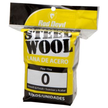 Steel Wool Pad, SZ0, Med Fine