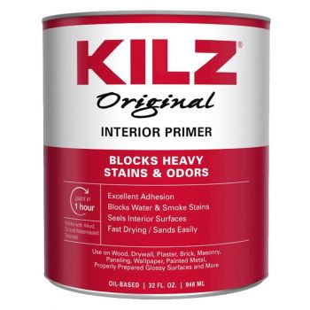 Kilz Original Primer/Sealer Stain Killer, Qt.