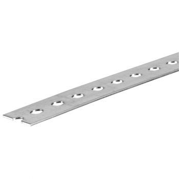 Slotted Steel Flat, 1-3/8 in. x 6 ft