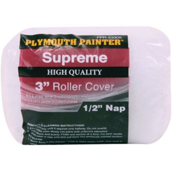 Supreme Semi Smooth Roller Cover, 3 x 1/2 in.