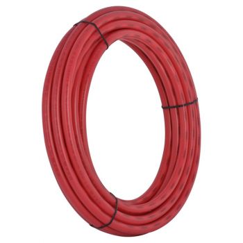 Pex Coil Tubing, Red, 3/4”x100’