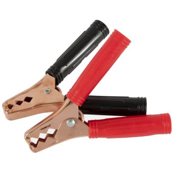 200C Copper-Plated Steel Clamp, Red/Black, Single