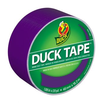 Color Duck Tape® Brand Duct Tape - Purple, 1.88 in. x 20 yd.