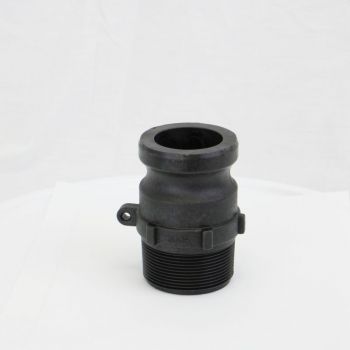 2" Male Adapter X 2" Male Thread Poly Cam Lever Coupling