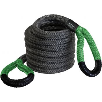 Tow Rope – 1-1/2” x 30’ Jumbo Bubba Green Eye - 74,000 lbs. Capacity 