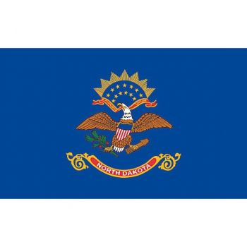 4' X 6' State of North Dakota Replacement Flag