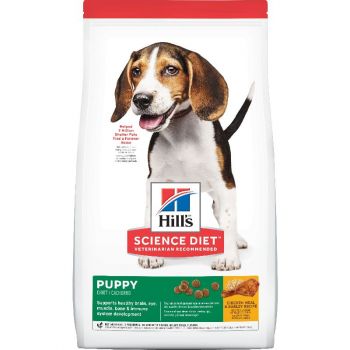 Hill's Science Diet Puppy Dry Dog Food, Chicken Meal & Barley Recipe, 4.5 lb Bag