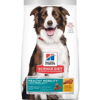 Hill's Science Diet Adult Healthy Mobility Large Breed Dry Dog Food, Chicken Meal, Brown Rice & Barley Recipe, 30 lb Bag