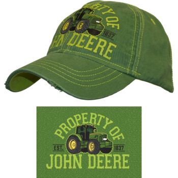 Youth Property Of John Deere Cap, Youth