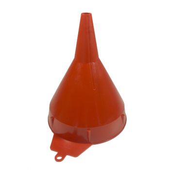 Funnel King Red Polyethylene Funnel, 1 Pint