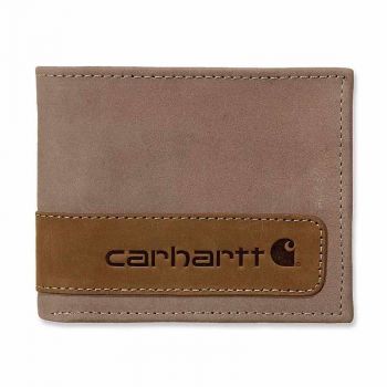 Carhartt Two-Tone Billfold with Wing Wallet, Brown