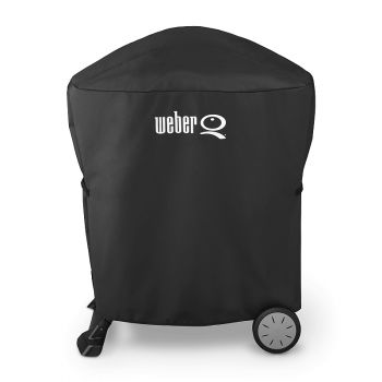 Weber Premium Grill Cover - Q 100/1000/200/2000 with portable cart
