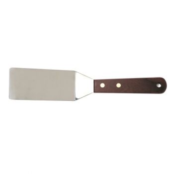 S/S Spatula/Server With Wood Handle, 10"