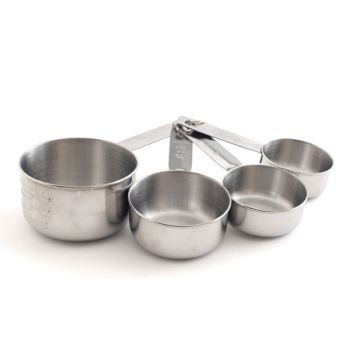 S/S Measuring Cups, Set Of 4