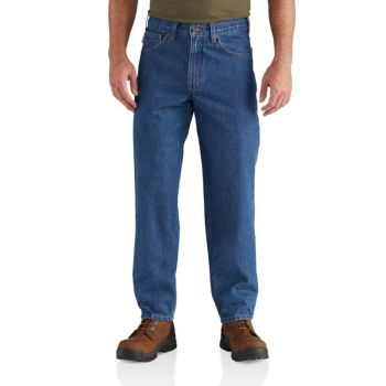 Men's Relaxed Fit Tapered Leg Jean - Darkstone,32X34
