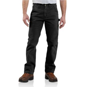 Men's Washed Twill Relaxed Fit Work Pant