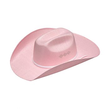Kids Pink Western Cowgirl Hat