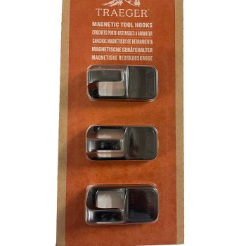 Grill Hopper Magnetic Tool Hooks – 3 Piece