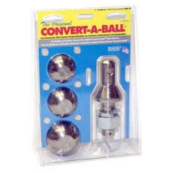 3-Ball Nickel Plated Set: 1” Shank w/1-7/8”, 2” & 2-5/16” Balls