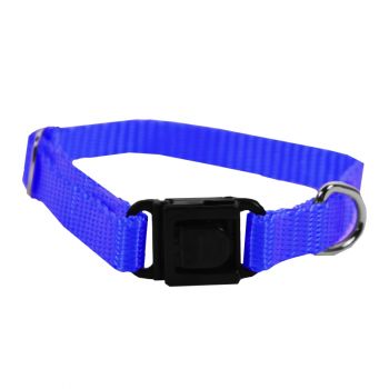Adjustable Nylon Collar, Extra Small, Blue