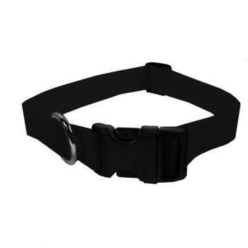 Adjustable Nylon Collar, Large, Black